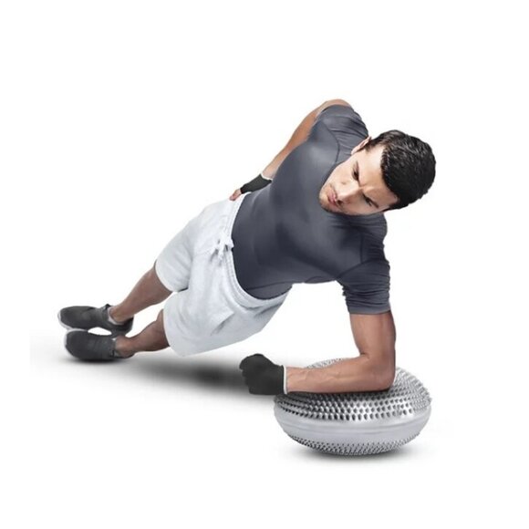 Core Master Inflatable 13" Balance Disc With Pump Fitness Workout Home Gym - NEW - Picture 4 of 4